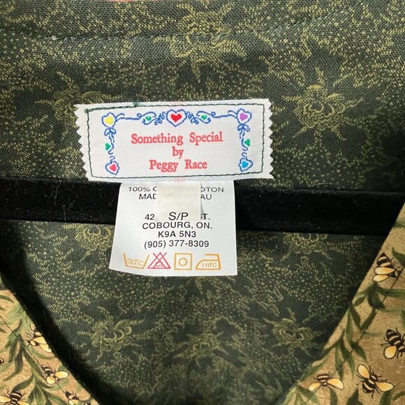 Vintage Peggy Race Maxi Dress Womens S Handmade Boho Sleeveless Floral Paisley - Picture 11 of 13